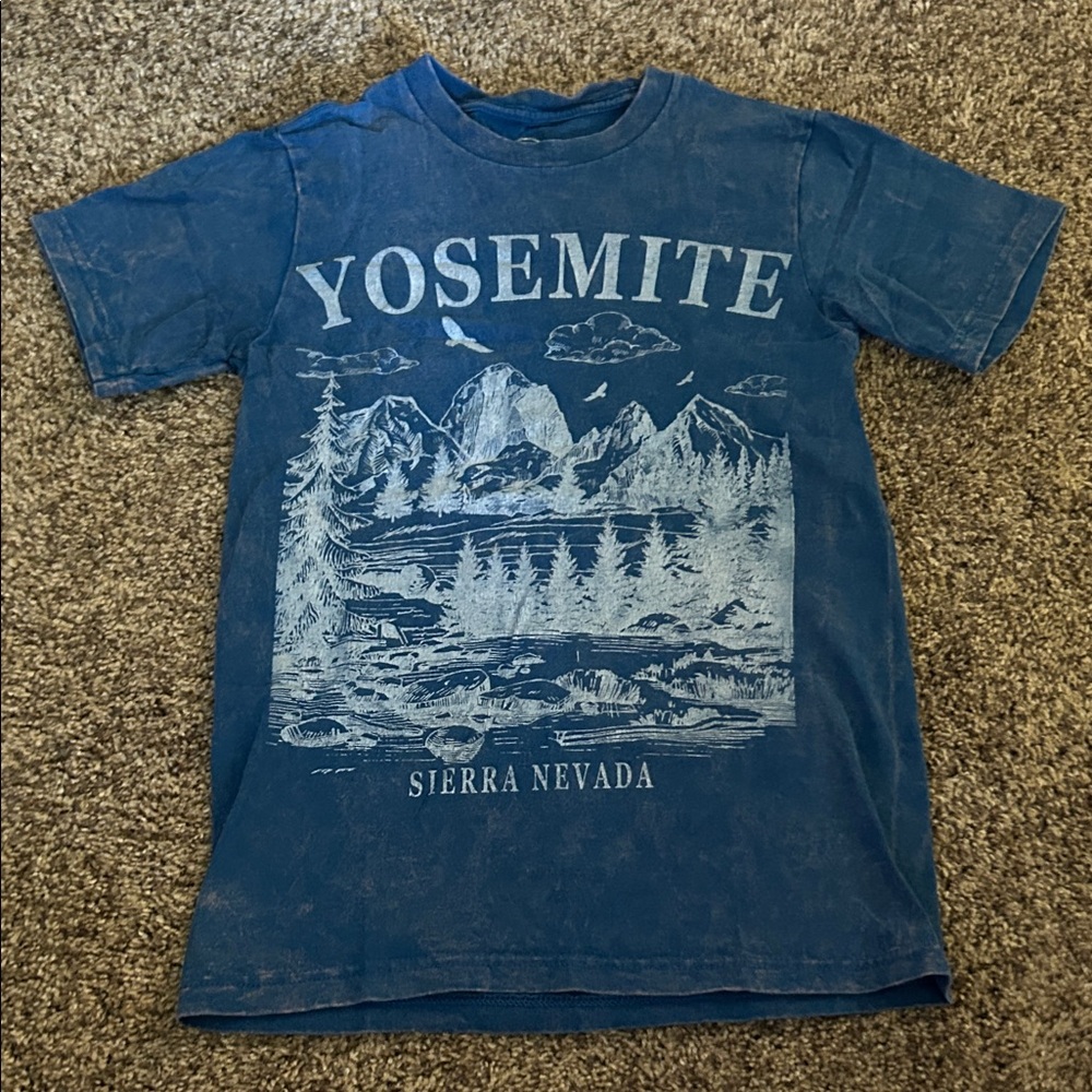 Yosemite Graphic Women’s  T-Shirt - Blue